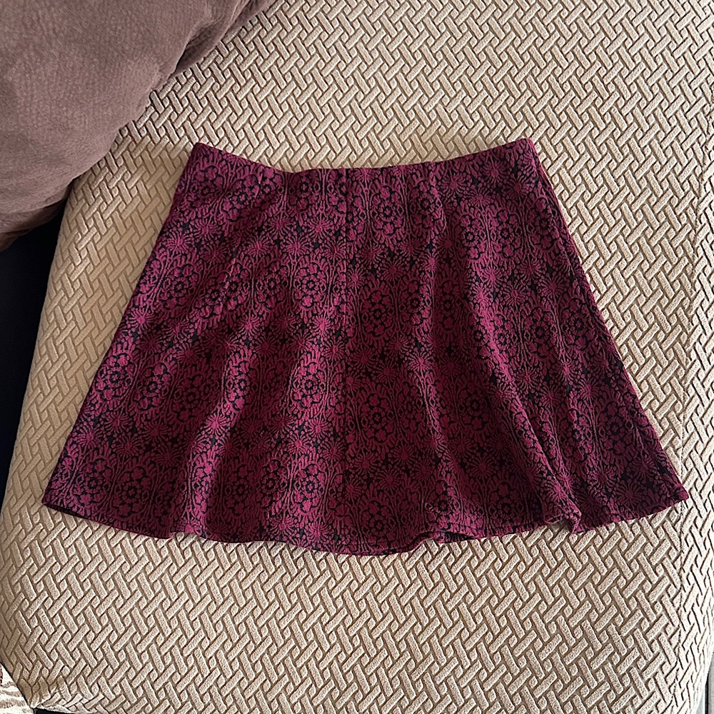 Aeropostale Women's Floral Short Skater Mini Skirt